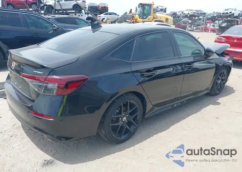 2025 Honda Civic Sport из США, поврежденный, VIN 2HGFE2F59SH522295